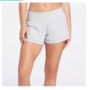Calia Kick it Up Shorts size large in High Rise Grey